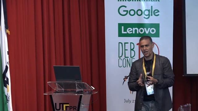 Bastidores Debian: Entenda como a distribuição funciona - DebConf 19 смотреть онлайн