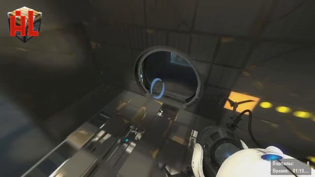 Portal 2 Challenge Mode ep1.4 - "Гравитация, что ты делаешь?" смотреть онлайн