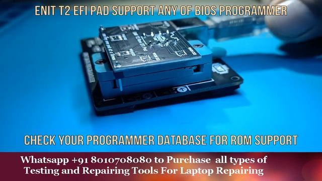 Enit T2 Rom Bios Chip EFI Pad PCB For Latest Apple MacBook @LCIIT смотреть онлайн