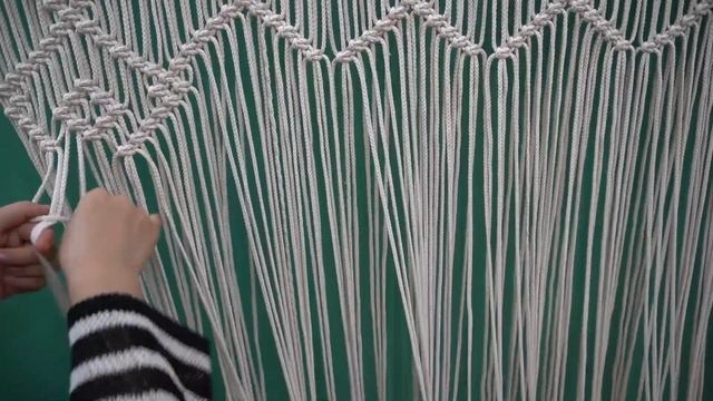 How to make a Extra large macrame curtain Part 2/ Easy Macrame/ Step by step Tutorial смотреть онлайн