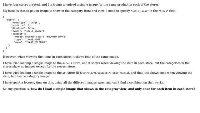 Magento: Product images in multiple stores using JSON API смотреть онлайн