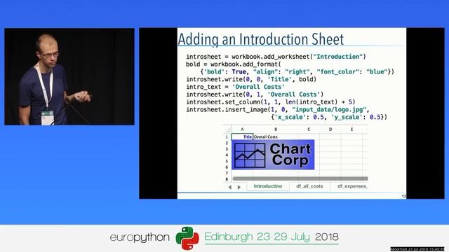 The Boring Python Office Talk Automate Powerpoint, Excel, and PDF with Python смотреть онлайн