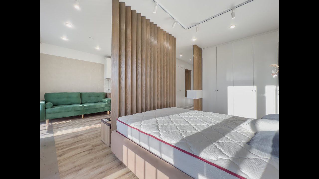 Рум-тур по квартире-студии в ЖК "4 Солнца" (аренда) смотреть онлайн