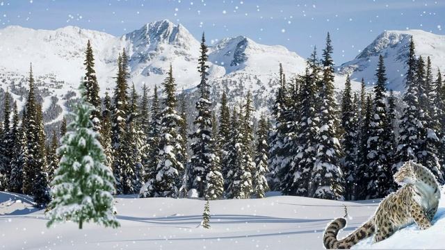 Фон для видеомонтажа Зимняя охота HD Video Background смотреть онлайн