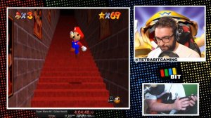 Super Mario 64 BLJ with a Guitar Hero Controller [TetraBitPLUS]