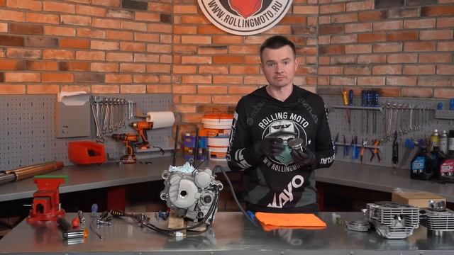 Установка 300сс Биг Бор 77мм на 172FMM. Замена ЦПГ. Выжимаем из двигателя максимум.