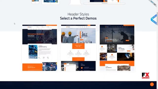 Tectxon - Industry and Factory WordPress Theme Kev Wenceslaus смотреть онлайн