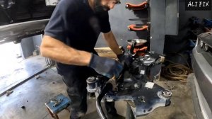 замена подрамника - рычага - тяги и втулки стабилизатора ... kia sorento 2015 -2020 4wd