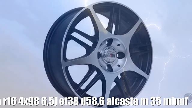 Диски alcasta r16 4x98 6,5j et38 d58,6 alcasta m 35 mbmf Отзывы Обзор смотреть онлайн