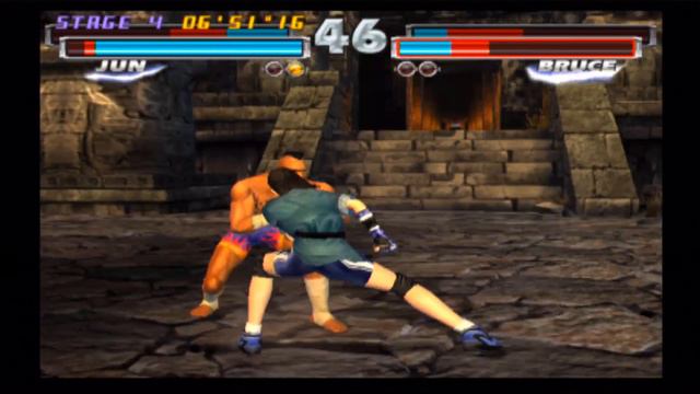 Tekken Tag Tournament Angel/Jun Kazama Arcade Playthrough смотреть онлайн