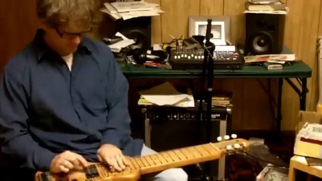 Atlanta Guitar Lessons - Steve Cunningham - Honky-Tonk Pedal Steel Simulation - Country Lap Steel смотреть онлайн