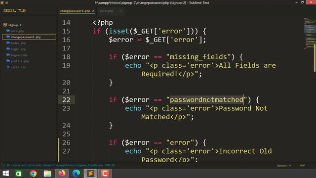 Part 03 Change Password in PHP MySQL in URDU | FAHIM SAEED смотреть онлайн