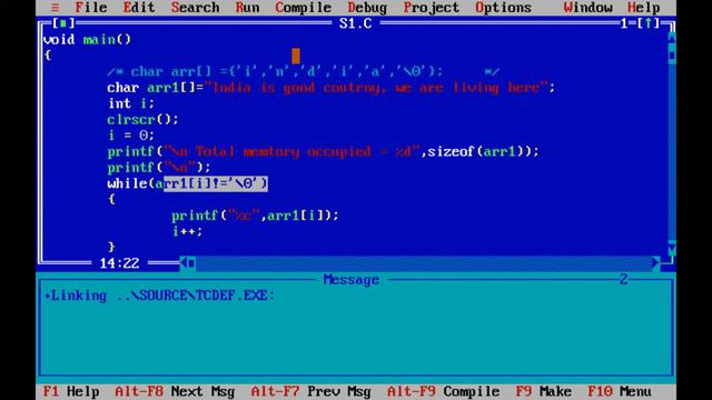 C programming in Hindi | Session-11 | char Array | String | gets and puts function смотреть онлайн