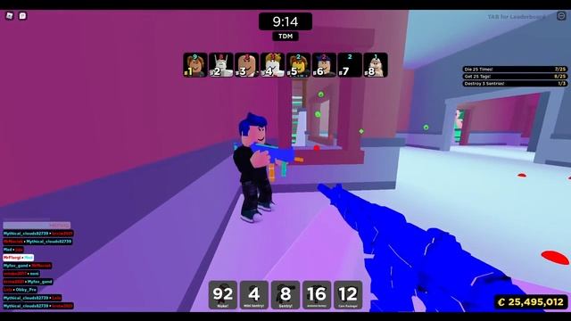 Random Guns Ep.22 - OP weapon!?(Roblox Big Paintball) смотреть онлайн