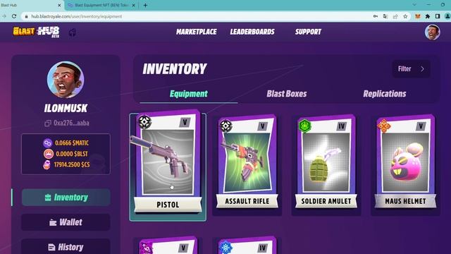 Отправка NFT через кошелёк Metamask на примере игры Blast Royale смотреть онлайн