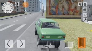 катаюсь на советских машинах в игре soviet car classic