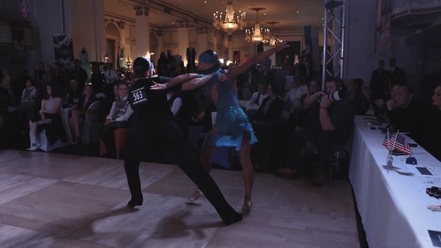 Austin Joson & Liza Lakovitsky Samba at the 2023 Eastern United States Dancesport Championships смотреть онлайн