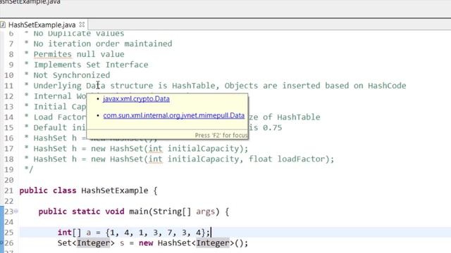 HashSet in Java | How to implement HashSet in Java смотреть онлайн