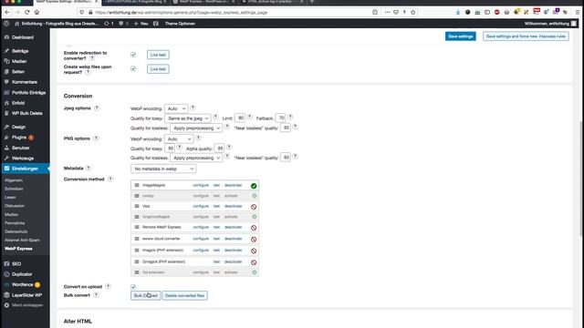 WebP Express Plugin Tutorial in deutsch [WebP für Wordpress Anleitung] смотреть онлайн