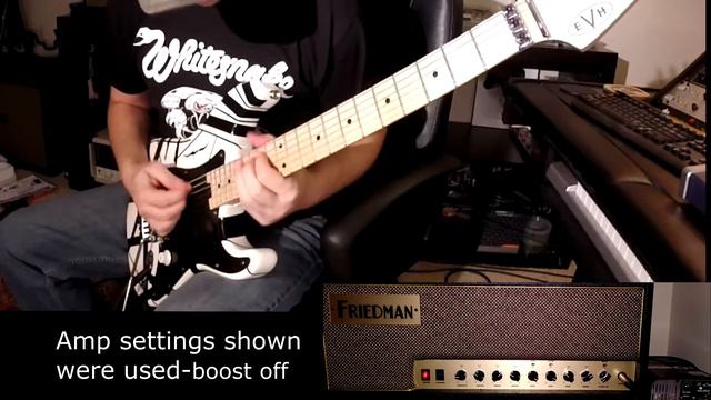Friedman Runt 50 Cab Sim with Two Notes Captor смотреть онлайн