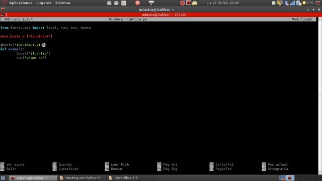 Hacking con Python Parte 32 – Uso de Fabric sobre servicios SSH Seguridad en Sistemas y Técnicas смотреть онлайн