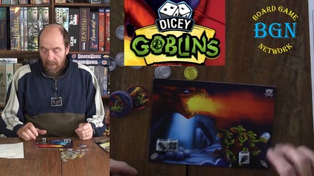 How to play the push your luck game of Dicey Goblins смотреть онлайн