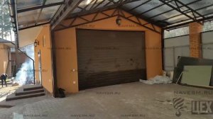 Навес с большим пролетом без опор