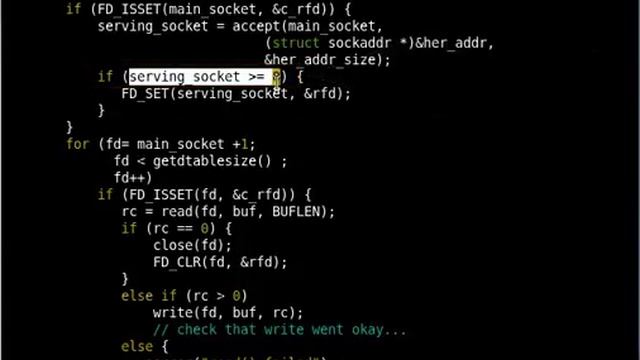 תהליכים ותקשורת בין תהליכים ביוניקס -- חלק נ': תושבת (socket) חלק 6 - שרת לכמה לקוחות במקביל смотреть онлайн