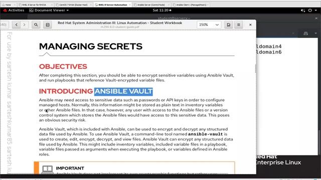 Linux Ansible Automation - Managing Variables and Facts using with Playbooks in ansible смотреть онлайн