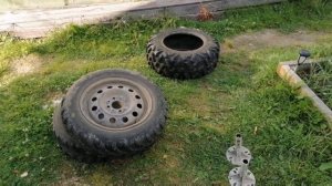 Самые лучшие колеса для мотоблока Brait 105 BR. Maxxis.