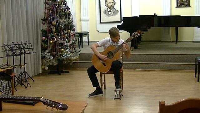 Декабрьские встречи. Павленко В. А. Виницкий. Этюд №5 самба. смотреть онлайн