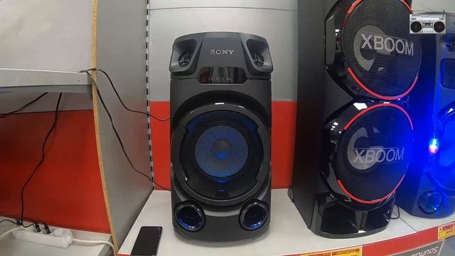 SONY MHC V13D VS JBL PARTYBOX 110 смотреть онлайн
