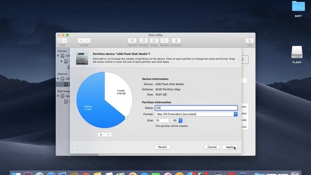 Разбиваем ФЛЕШКУ на РАЗДЕЛЫ под MacOS смотреть онлайн