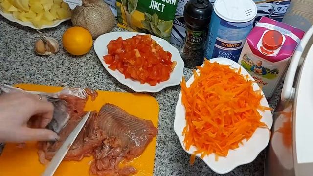 Суп из горбуши в мультиварке смотреть онлайн