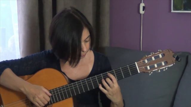 Choro Chorado pra Paulinho Nogueira - Natalia Kiselyova (solo classical guitar) смотреть онлайн