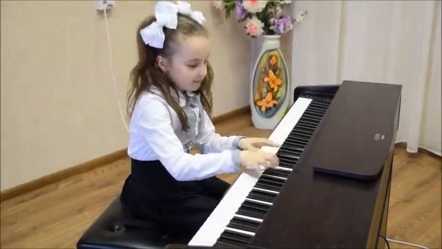 Тишина Ульяна. Л.Лукомский "Полька" смотреть онлайн