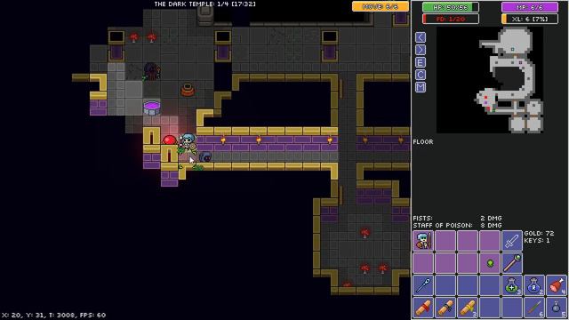 Rogue Fable 3 v1.33 Challenge: Necromancer with only 1 Skelly! смотреть онлайн