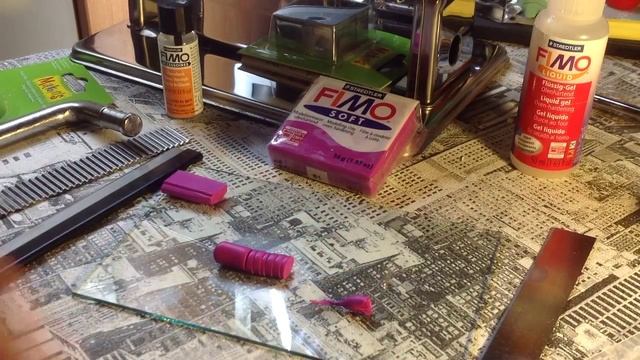 Полимерная глина FIMO.Роза./Rose. Fimo