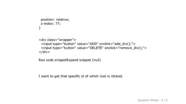 HTML : How to delete the parent node that has the id generated automatically? How to specify that i смотреть онлайн