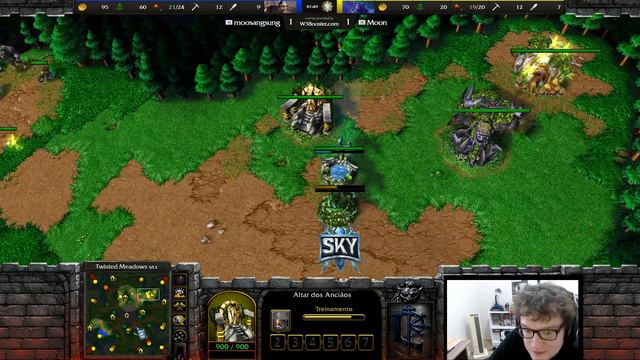 WARCRAFT 3 REFORGED: Moon (Elfos) vs. Sok (Humanos) | WC3 Don't Force Me Cup Global B смотреть онлайн