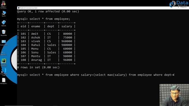 Practical - Nested Queries in SQL | SQL Queries and Subqueries [Hindi] смотреть онлайн
