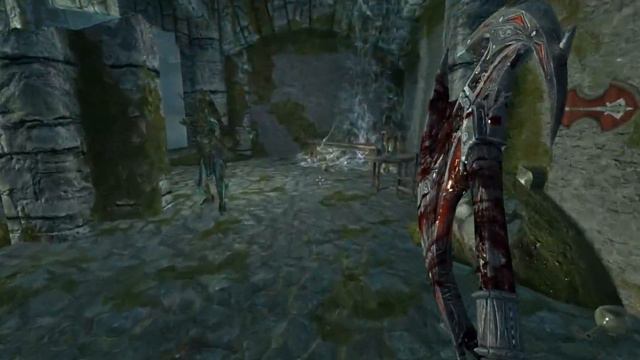 Skyrim "Missing in Action" - Daedric Battleaxe Ownage смотреть онлайн