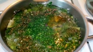 Овощной суп без картофеля. Лёгкий, питательный вкусный.