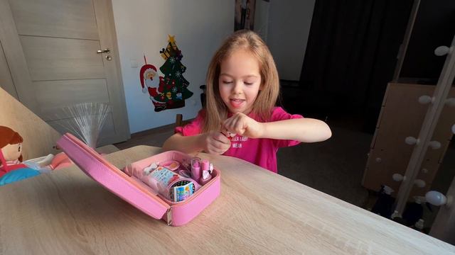 КРАСИМСЯ ВМЕСТЕ. РАСПАКОВКА МОЕГО ЧЕМОДАН ДЕТСКОЙ КОСМЕТИКИ - Арт. на ВБ 189607326