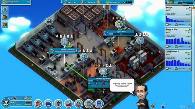 Mad Games Tycoon S02 #011 ► Publisher Alltag :D ► Mad Games Tycoon Gameplay german смотреть онлайн