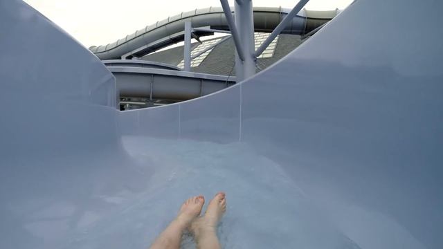 Therme Bucuresti | GALAXY (All Water Slides) Onride! NEW 2016