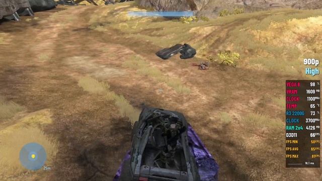 Halo 3 - The Master Chief Collection - Ryzen 3 2200G Vega 8 - Test смотреть онлайн