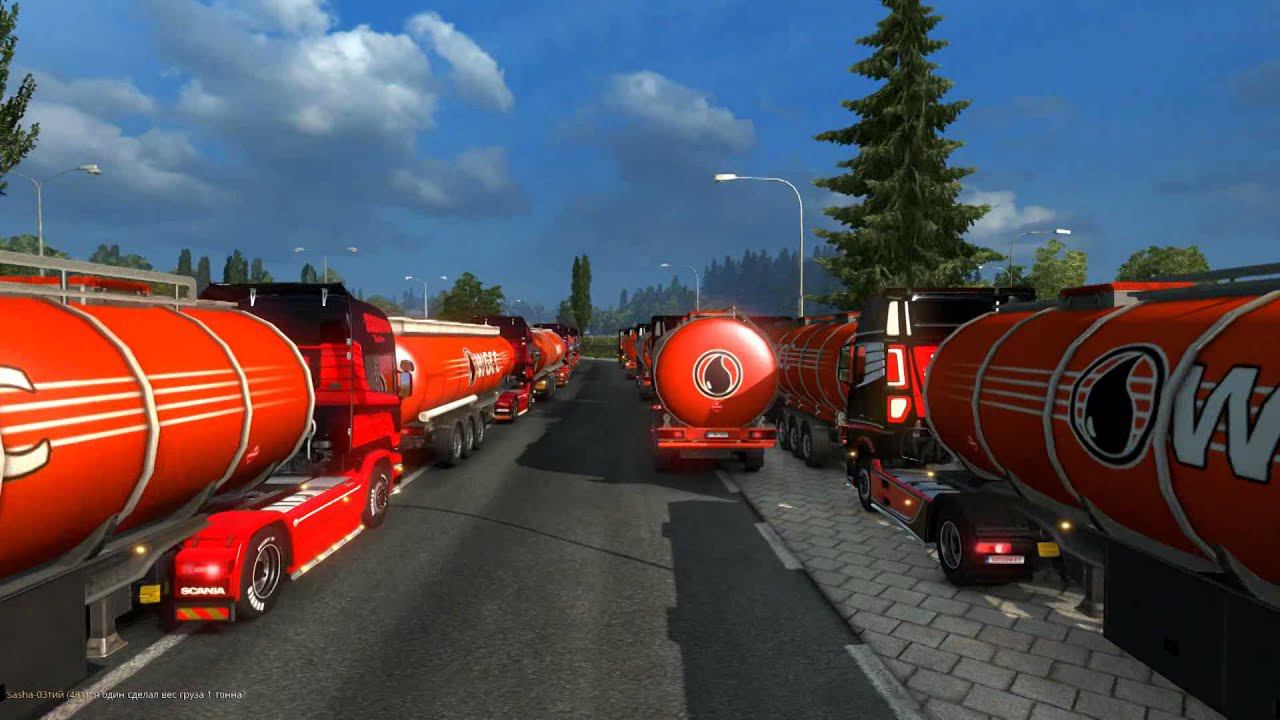 Euro Truck Simulator 2 - TruckersMP.ru (Конвой)