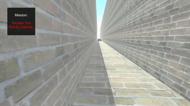 Horrific Hallway 2 - Walkthrough Gameplay (SHORT HORROR GAME) смотреть онлайн