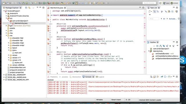 Zoduna C DataStore Android Java using Eclipse IDE on OSX Example Program Tutorial смотреть онлайн